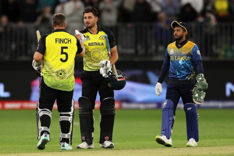 ऑस्ट्रेलिया ने श्रीलंका को सात विकेट से हराया, स्टोइनिस ने जड़ा तूफानी अर्धशतक